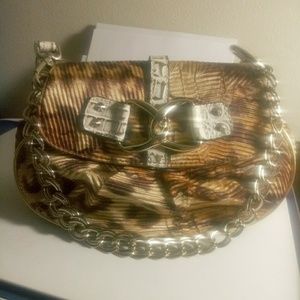 Guess Vintage Croc Animal Handbag*